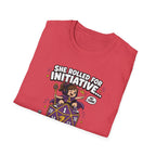 She Rolled for Initiative T-Shirt