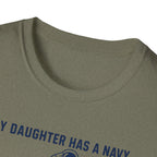 My Daughter Has a Navy T-Shirt