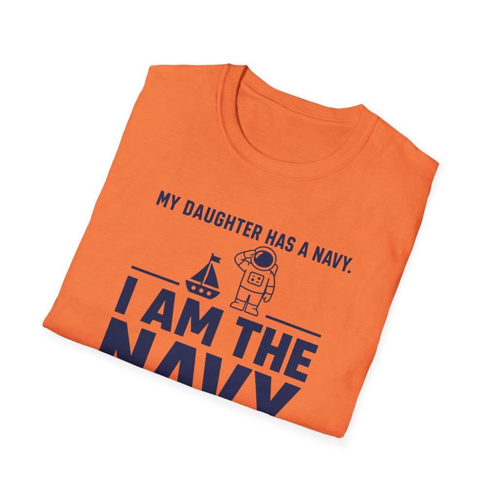 My Daughter Has a Navy T-Shirt