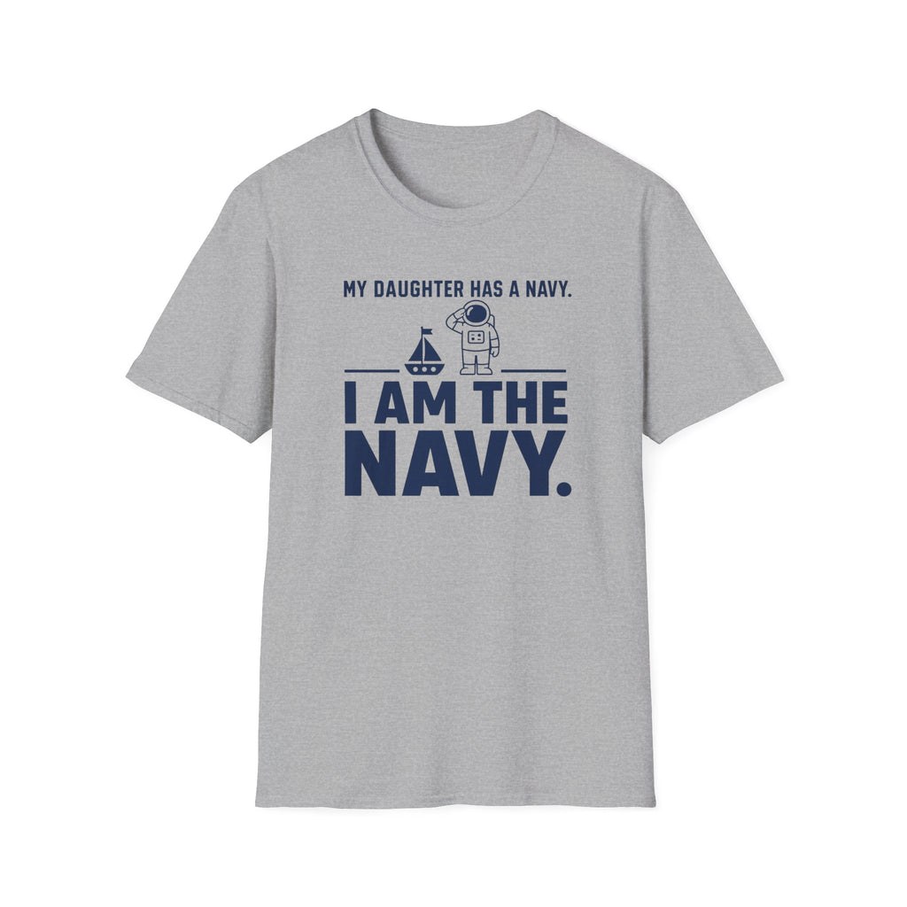 My Daughter Has a Navy T-Shirt