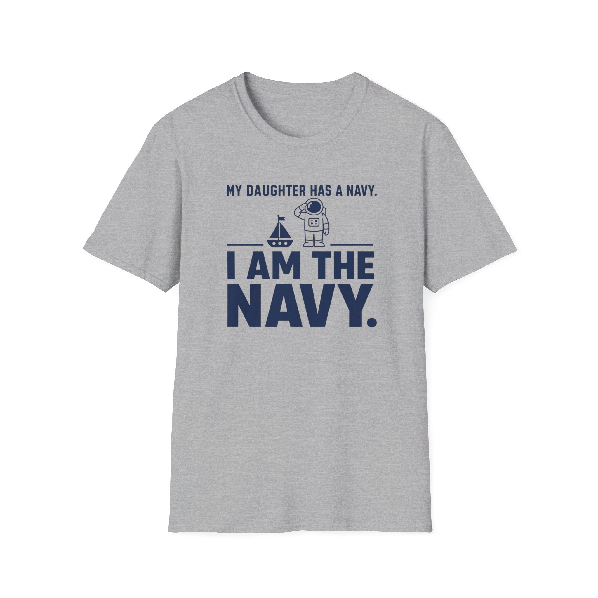 My Daughter Has a Navy T-Shirt