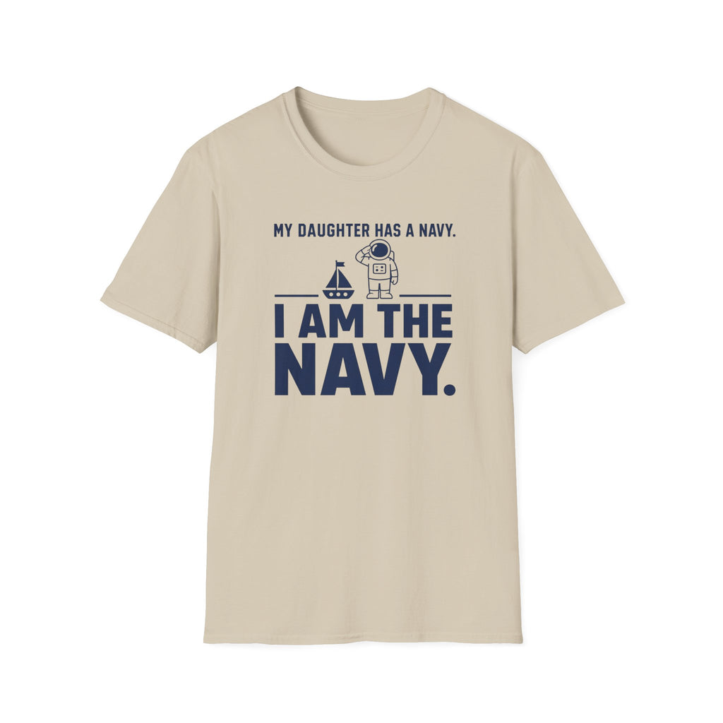 My Daughter Has a Navy T-Shirt