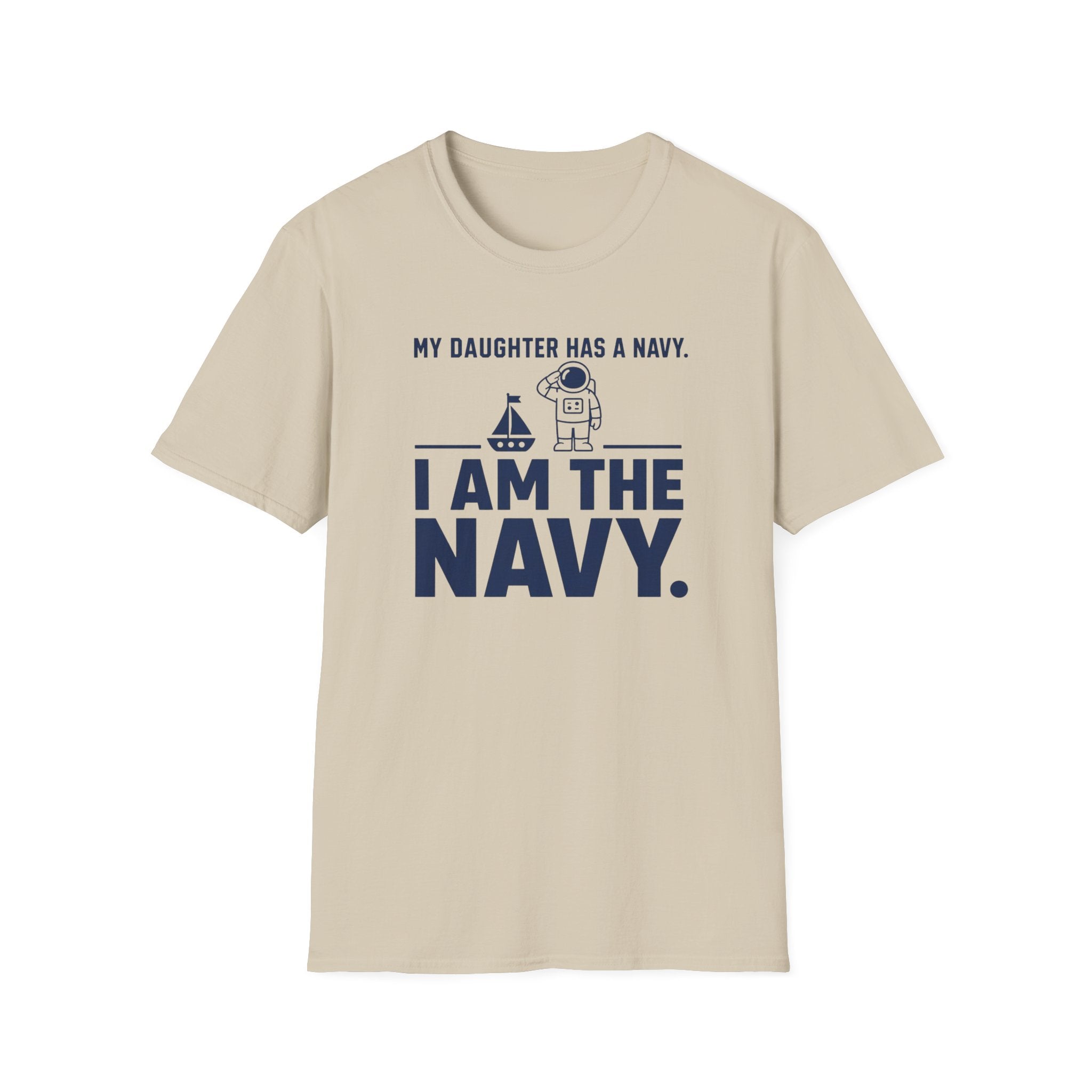 My Daughter Has a Navy T-Shirt