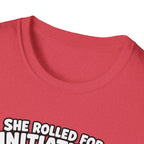 She Rolled for Initiative T-Shirt