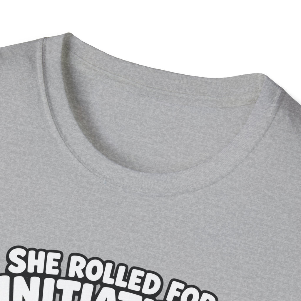 She Rolled for Initiative T-Shirt