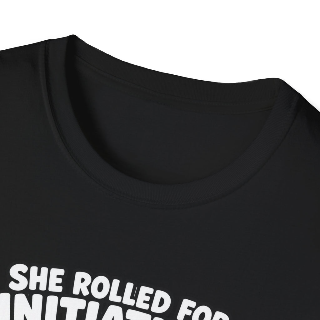 She Rolled for Initiative T-Shirt