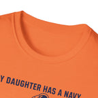 My Daughter Has a Navy T-Shirt