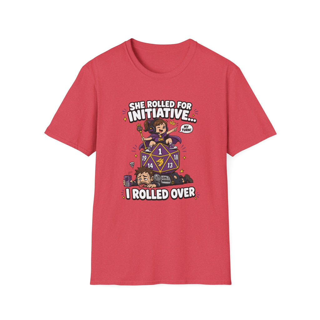 She Rolled for Initiative T-Shirt