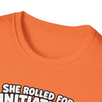 She Rolled for Initiative T-Shirt