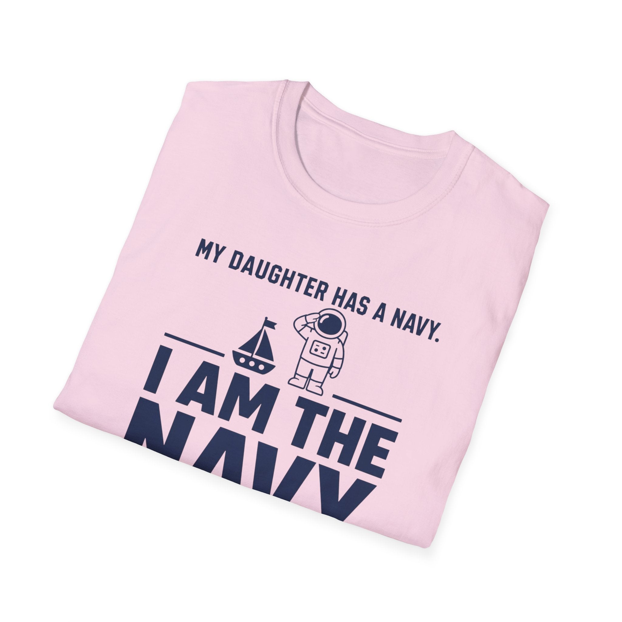 My Daughter Has a Navy T-Shirt
