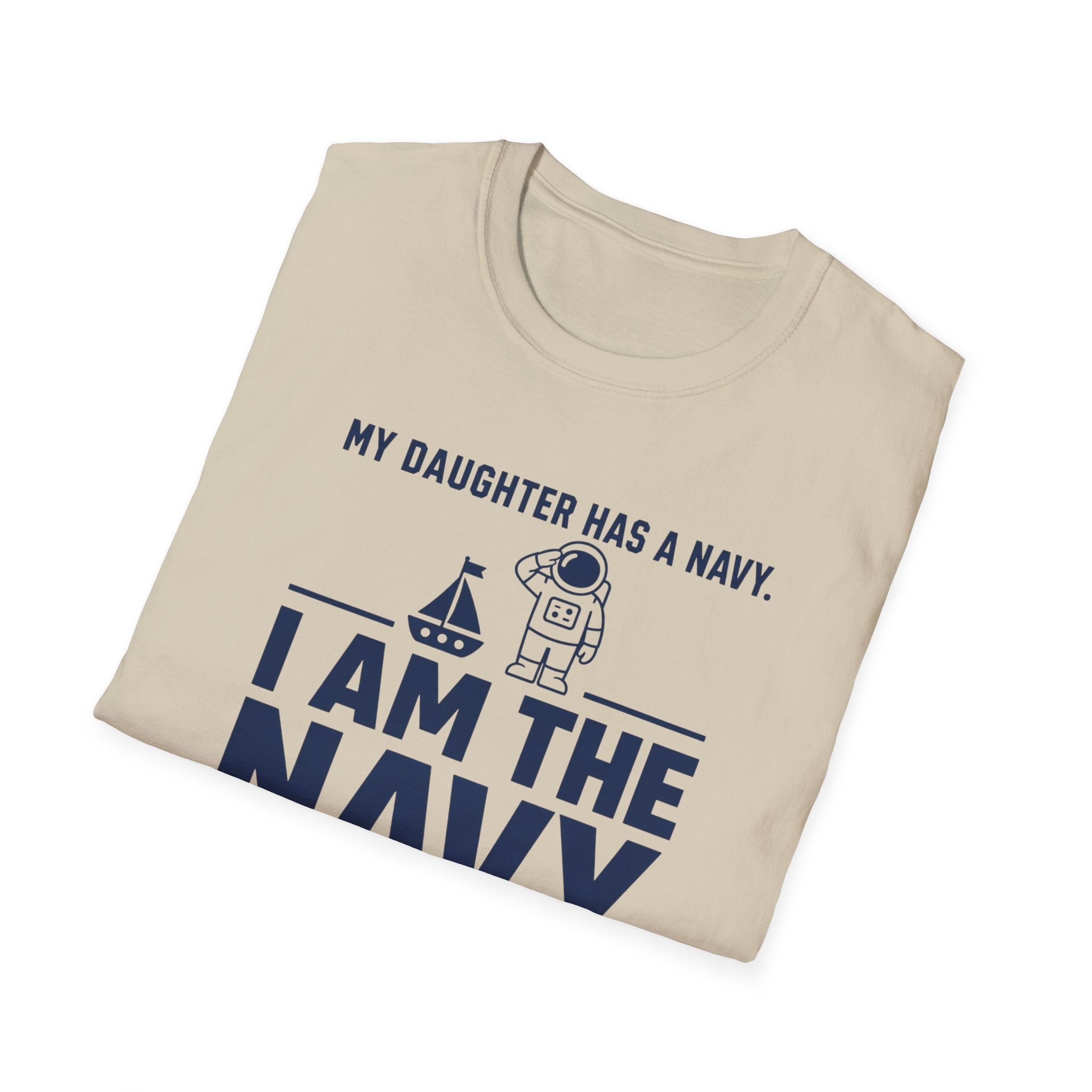 My Daughter Has a Navy T-Shirt