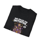 She Rolled for Initiative T-Shirt