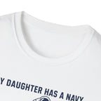 My Daughter Has a Navy T-Shirt