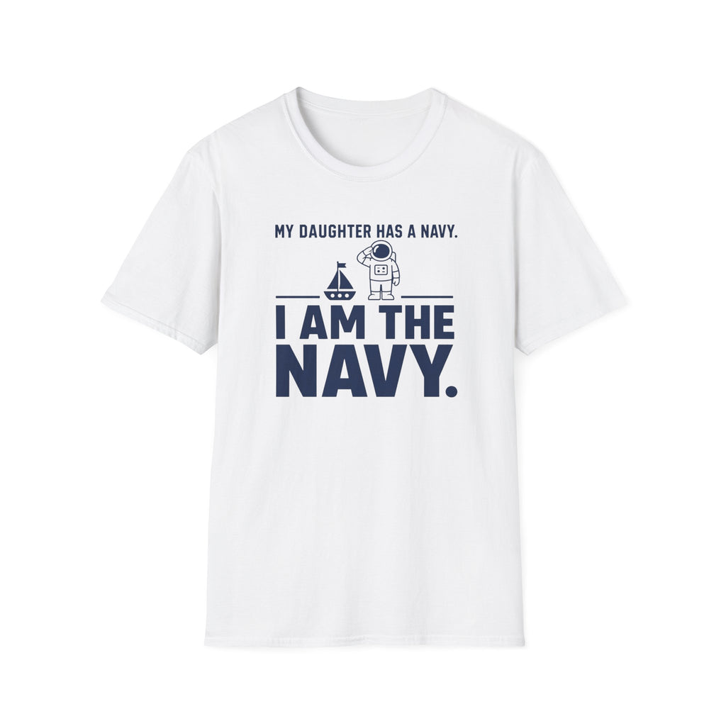 My Daughter Has a Navy T-Shirt