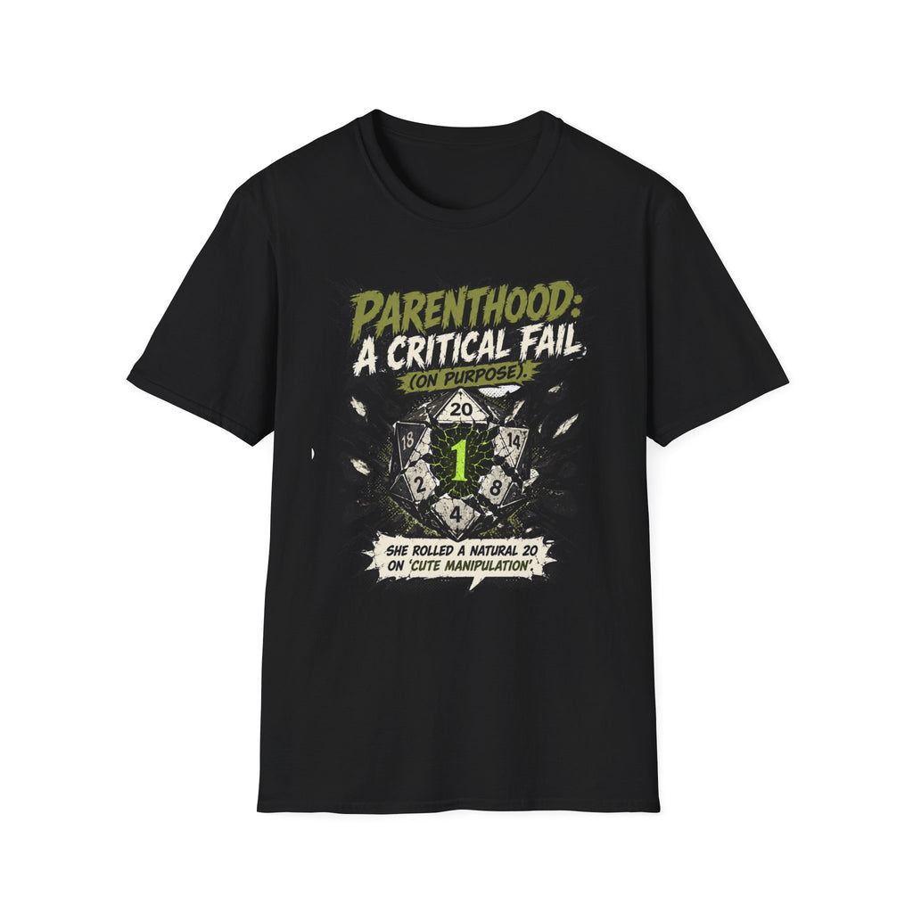 Parenthood Critical Fail T-Shirt