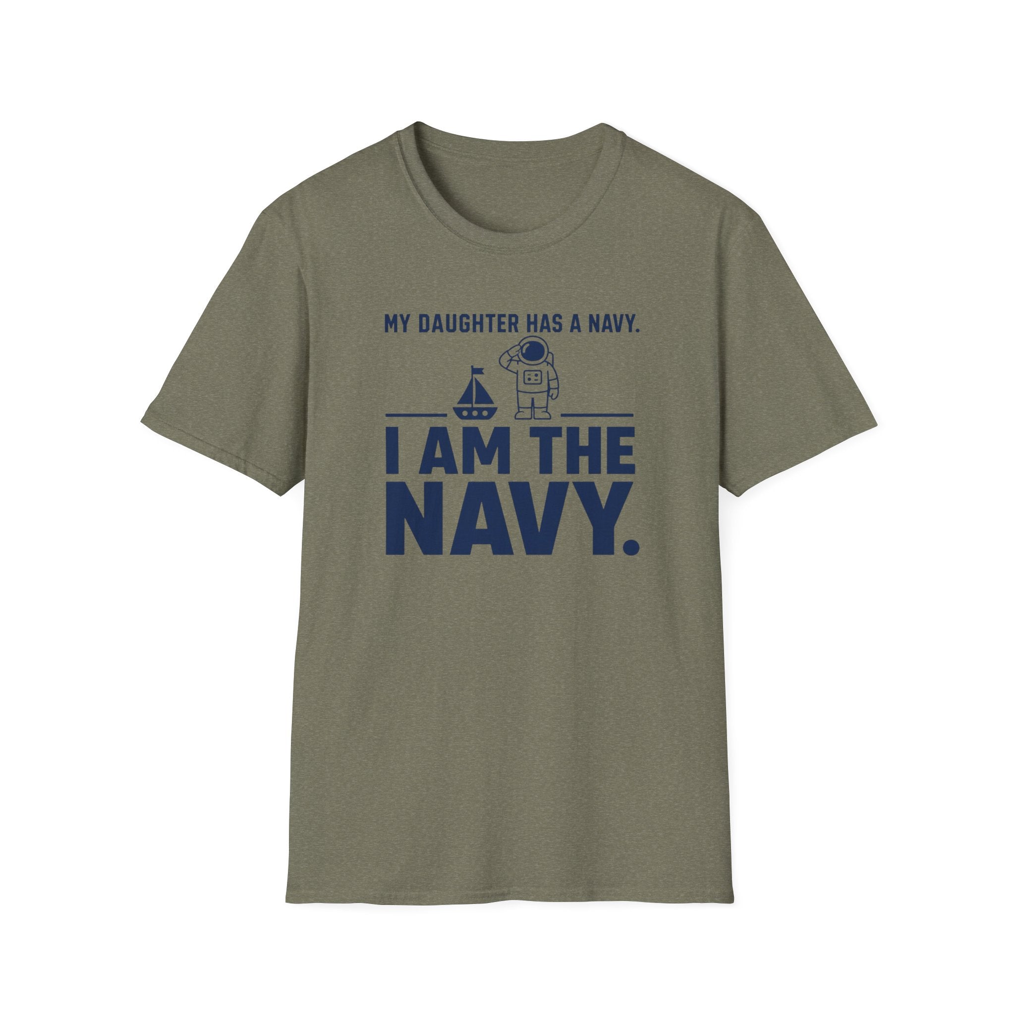 My Daughter Has a Navy T-Shirt